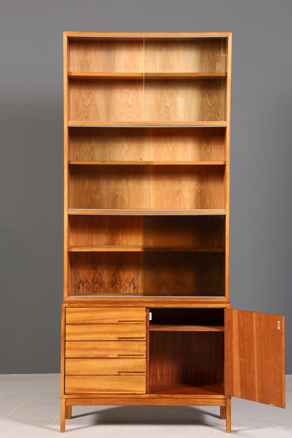 Wunderschönes Mid Century Regal Danish Design Schrank Vitrine Retro Kommode Vintage Bücherregal