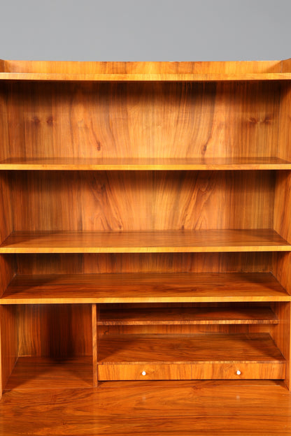 Wunderschöner Mid Century Schrank Sekretär Vintage Bücherregal Retro Highboard Regal 60s