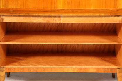 Wunderschöner Mid Century Schrank Sekretär Vintage Bücherregal Retro Highboard Regal 60s