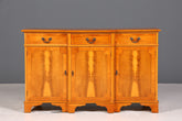 Wunderschönes Englisches Sideboard Eibe Schrank Antik Stil Buffetschrank Kommode
