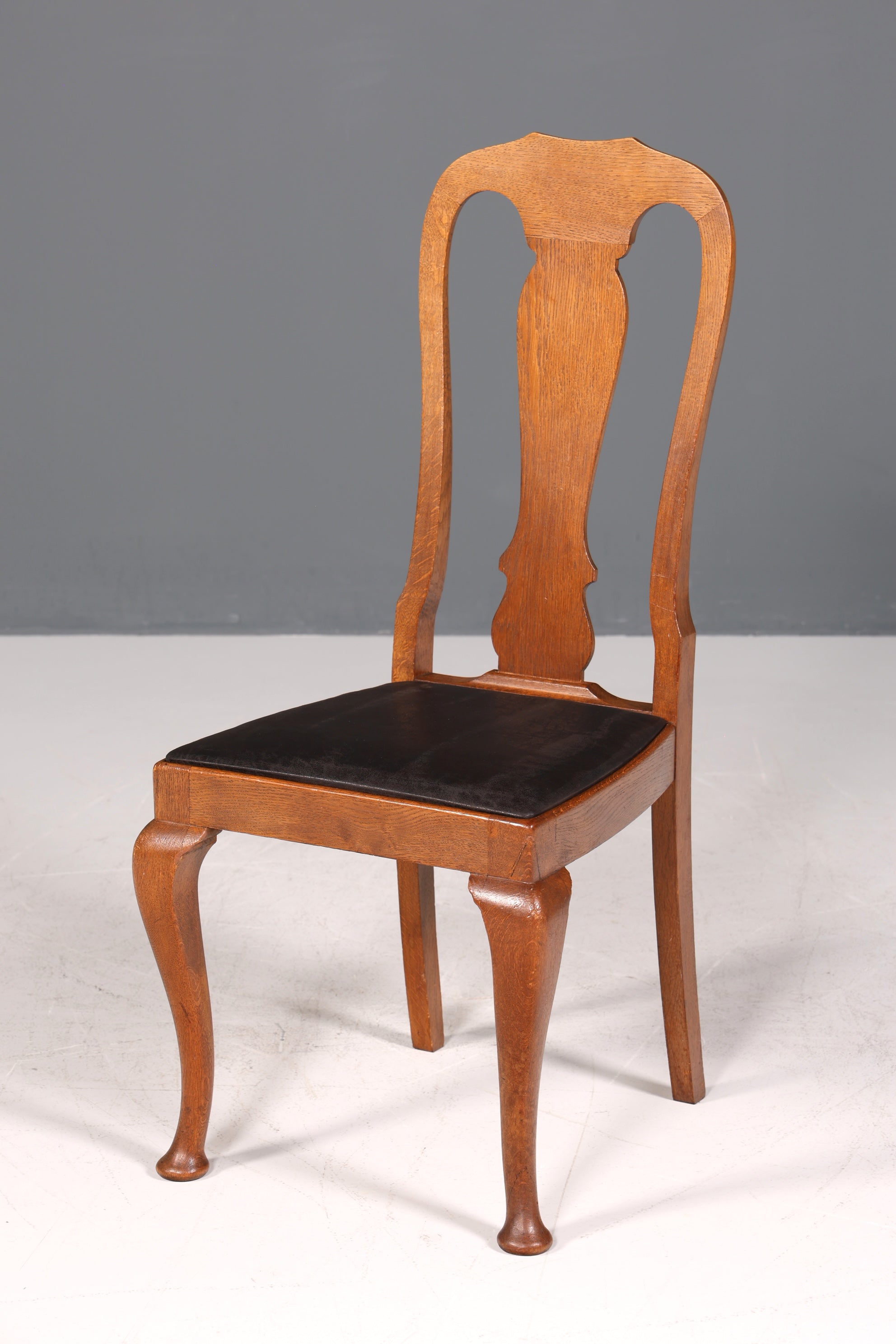 6x Wunderschöne Jugendstil Stühle um 1910 Antik Stuhl Set Chippendale Küchenstühle Esszimmer Stühle