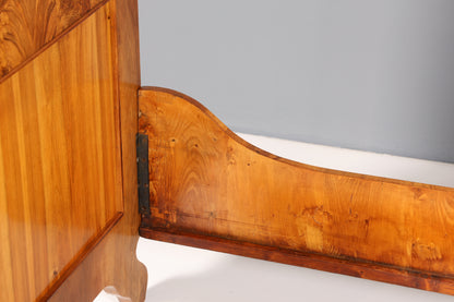 Wunderschönes Louis Philippe Bett Antik Bettgestell echt Holz um 1890