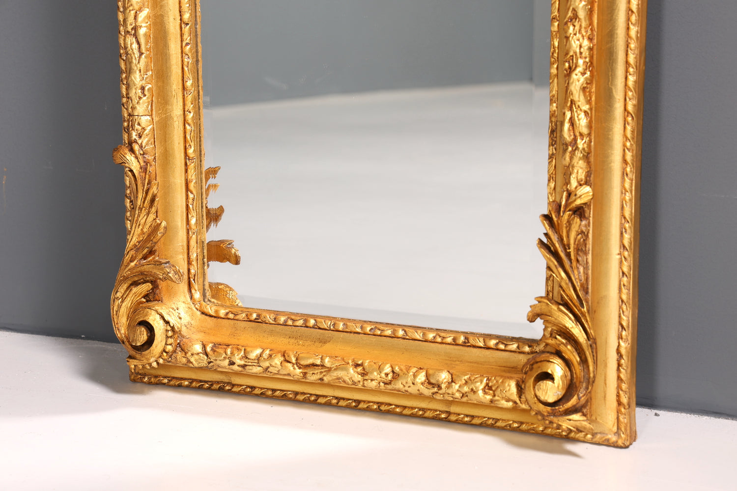 Stilvoller Prunk Barock Stil Standspiegel Antik Stil Ornament Flurspiegel
