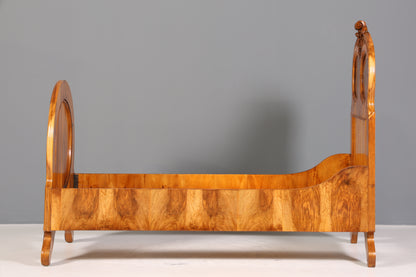 Wunderschönes Louis Philippe Bett Antik Bettgestell echt Holz um 1890