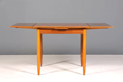 Traumhafter Mid Century Esstisch ausziehbarer Danish Design Teak Holz Küchentisch Esszimmer Tisch