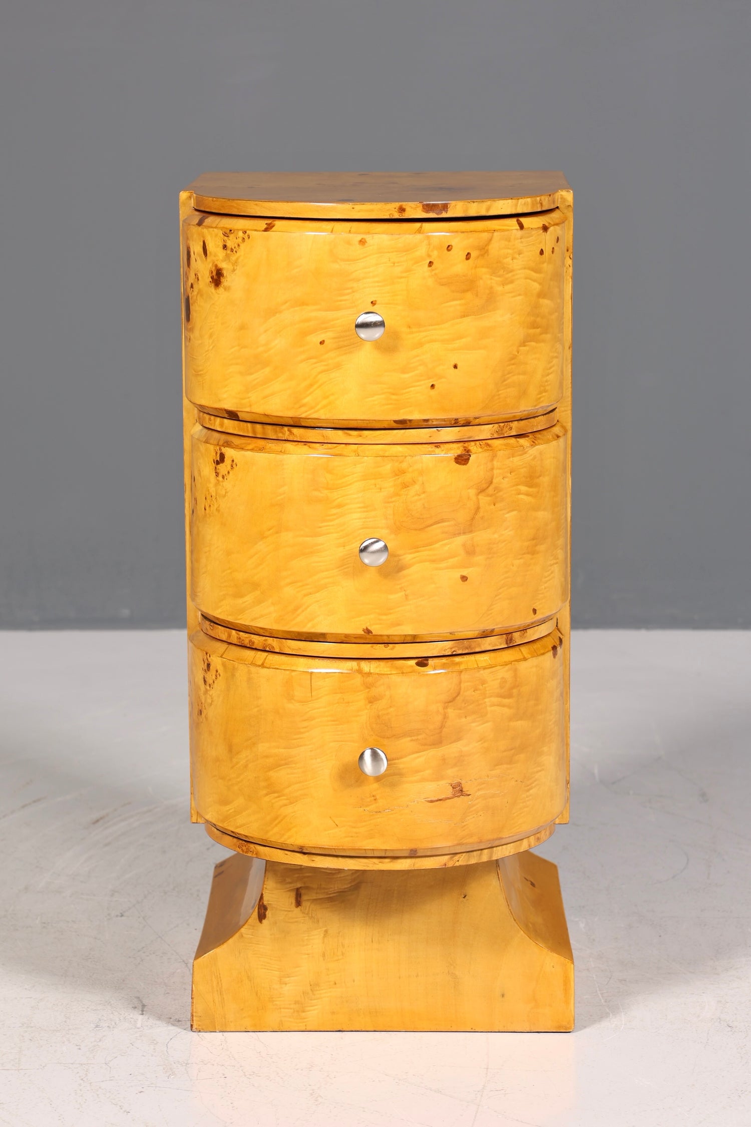 Wunderschöne Art Deco Design Kommode Birke Beistelltisch Modern Kult Schubladenkommode