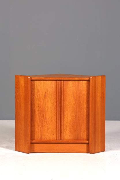 Wunderschöner Mid Century Eckschrank Original Dyrlund Schrank Danish Design Teak Holz Regal 60s