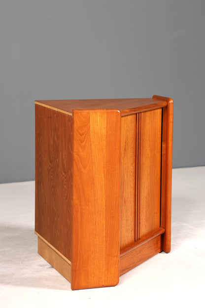 Wunderschöner Mid Century Eckschrank Original Dyrlund Schrank Danish Design Teak Holz Regal 60s