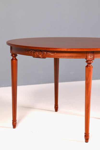 Stilvoller Tisch im Gustavianischer Stil Küchentisch ausziehbar Antik Stil Esszimmer Tisch