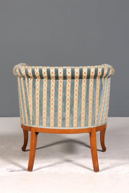 Wunderschöner Jugendstil Sessel Antik Armlehnsessel Biedermeier Lounge Sessel um 1910 1 von 2