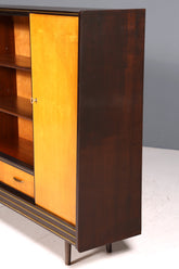 Wunderschöner Mid Century Schrank 60er Jahre Bücherregal Aktenschrank Rockabilly Wäscheschrank Regal Highboard