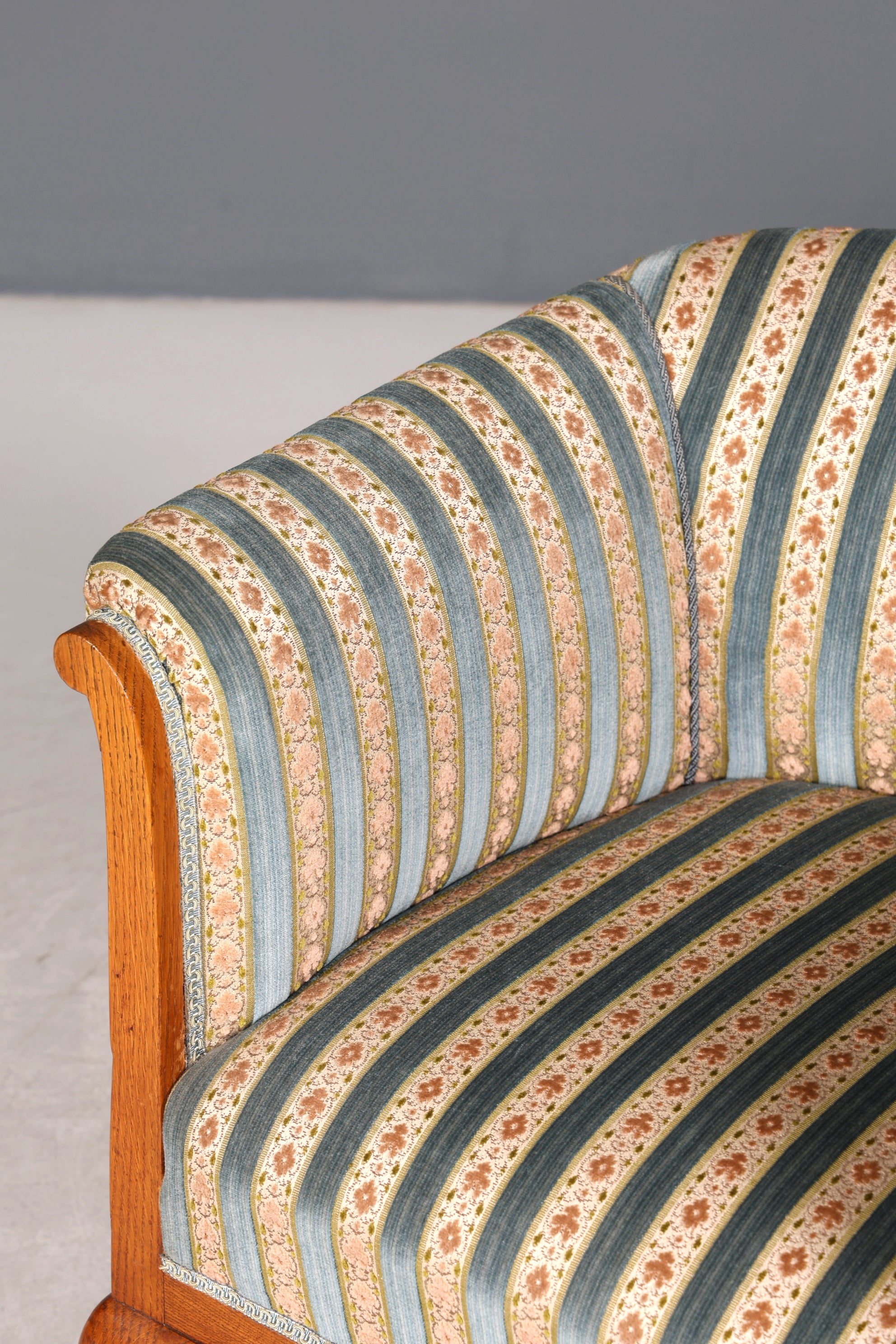 Wunderschöner Jugendstil Sessel Antik Armlehnsessel Biedermeier Lounge Sessel um 1910 2 von 2