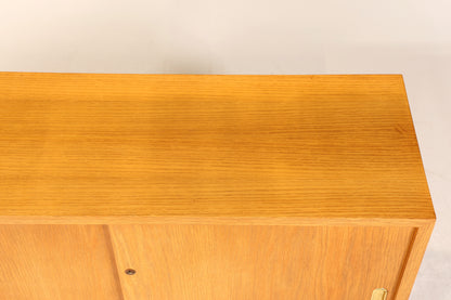 Wunderschöne Mid Century Kommode Vintage Schiebetür WB Schrank 60er Jahre 1 von 4