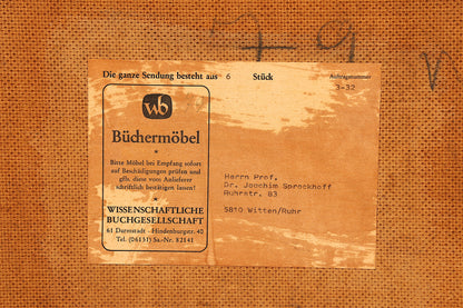 Wunderschöne Mid Century Kommode Vintage Schiebetür WB Schrank 60er Jahre 1 von 4