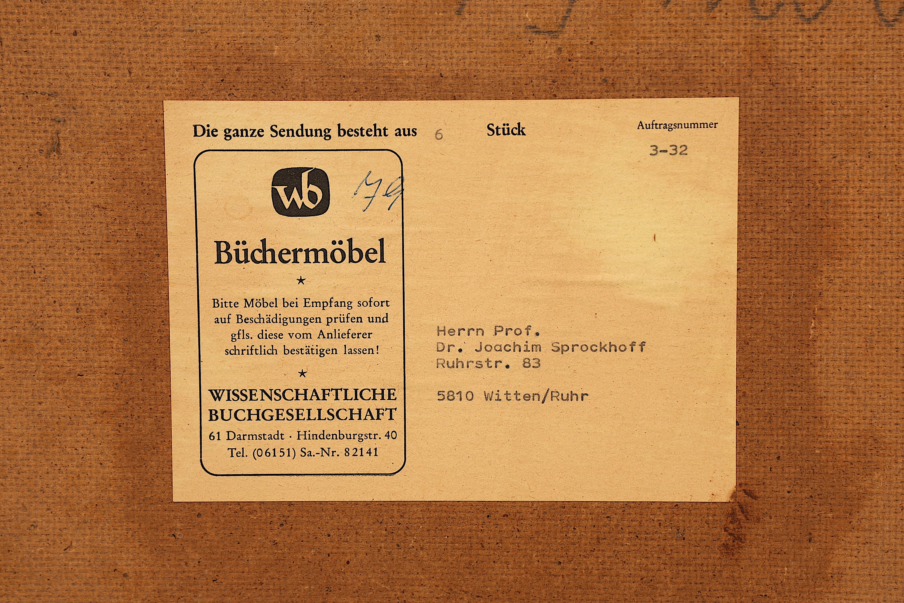 Wunderschöne Mid Century Kommode Vintage Schiebetür WB Schrank 60er Jahre 2 von 4