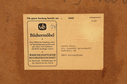 Wunderschöne Mid Century Kommode Vintage Schiebetür WB Schrank 60er Jahre 2 von 4