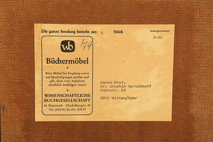 Wunderschöne Mid Century Kommode Vintage Schiebetür WB Schrank 60er Jahre 3 von 4