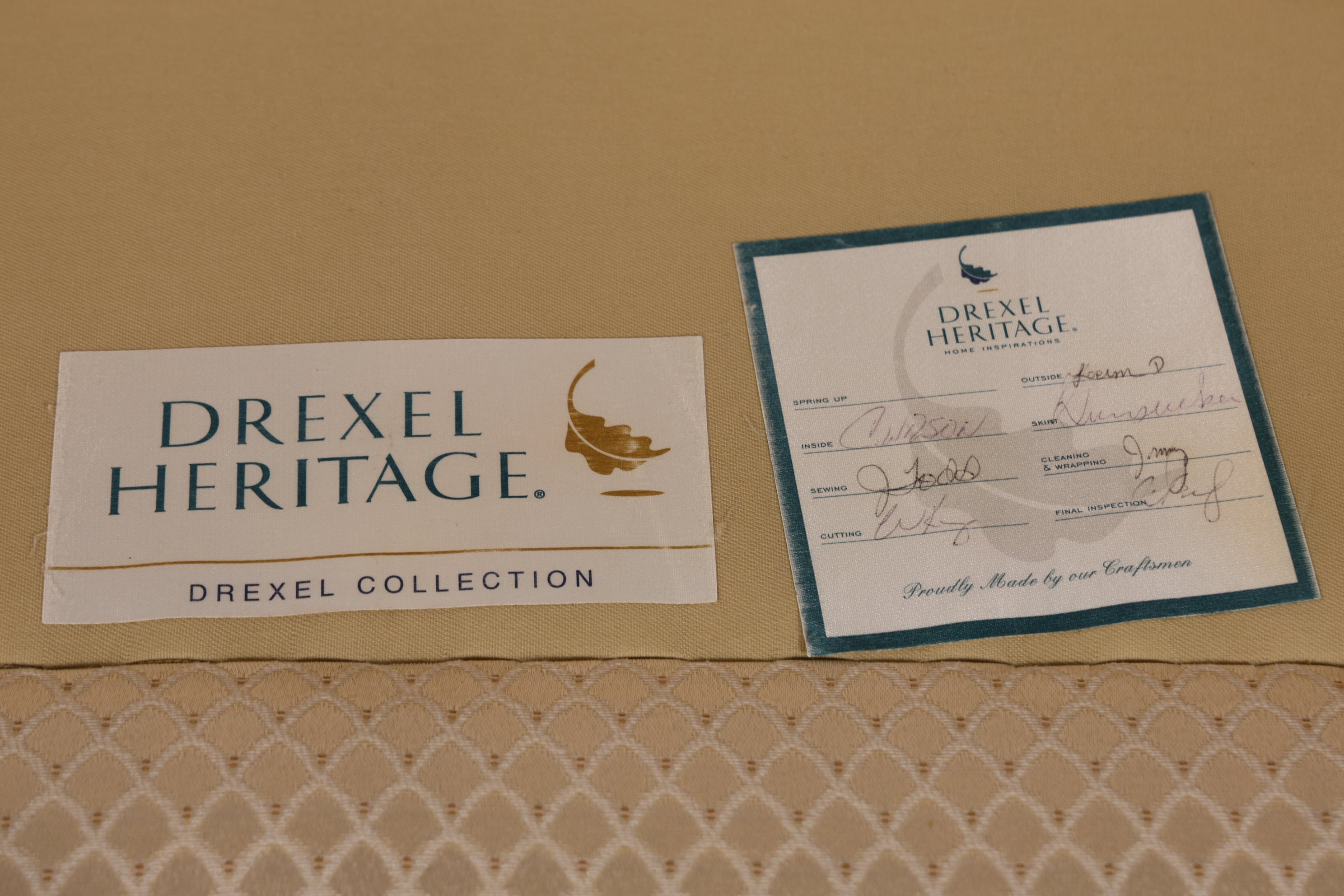 Wunderschönes Original Drexel Heritage Sofa USA Couch 3- Sitzer Sofa Wohnzimmer Couch