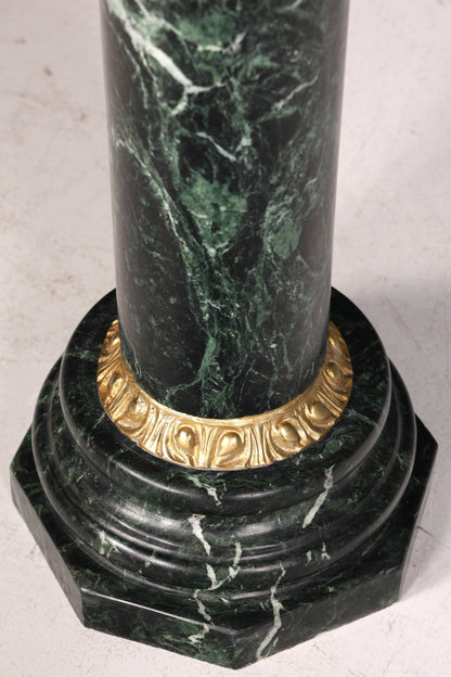 Wunderschöne Barock Stil Säule Louis XV Marmor Blumensäule Naturstein Sockel Ablage