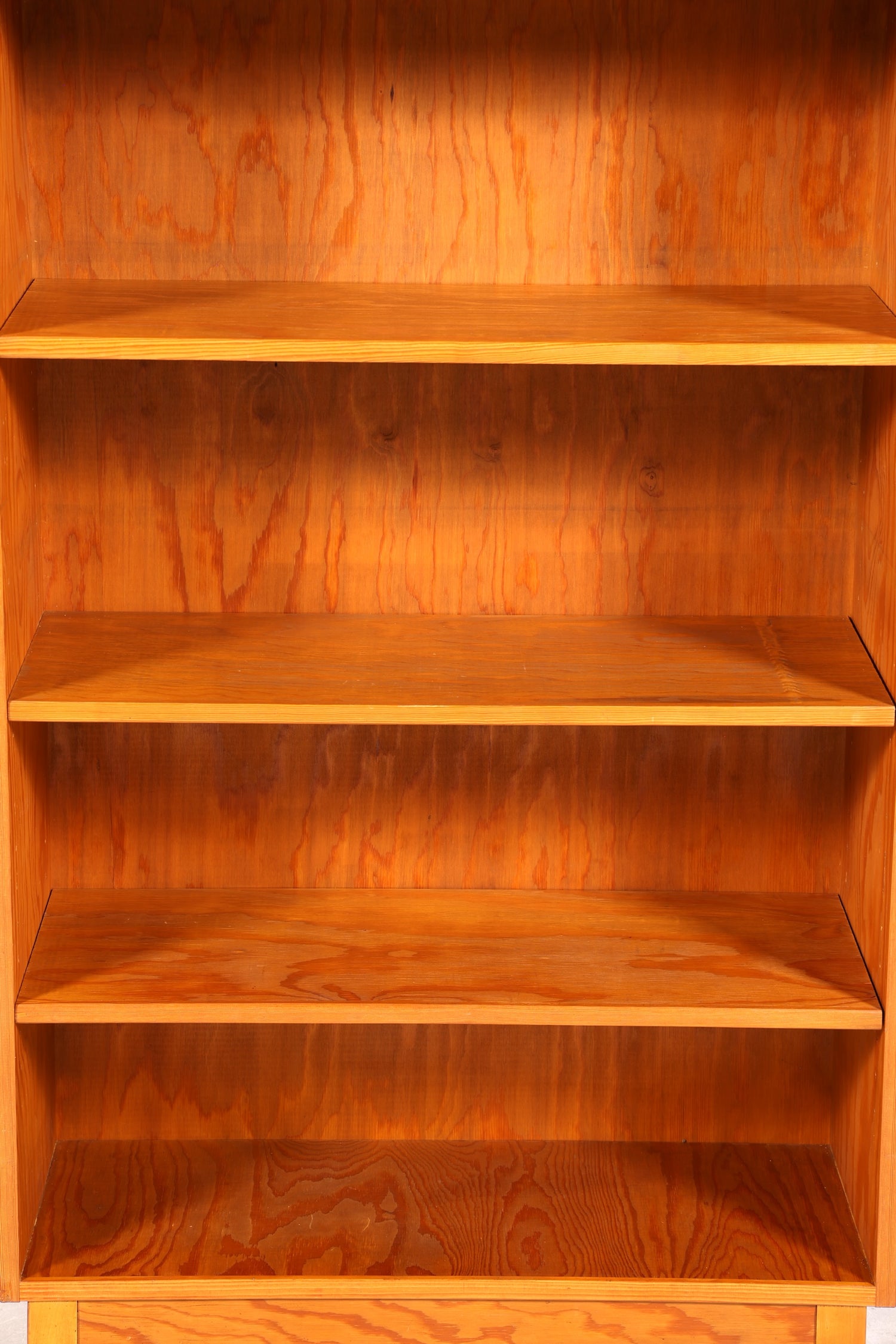 Stilvolles Mid Century Regal echt Holz Vintage Bücherregal Schrank Buchablage 60s Bookshelf 2 von 5