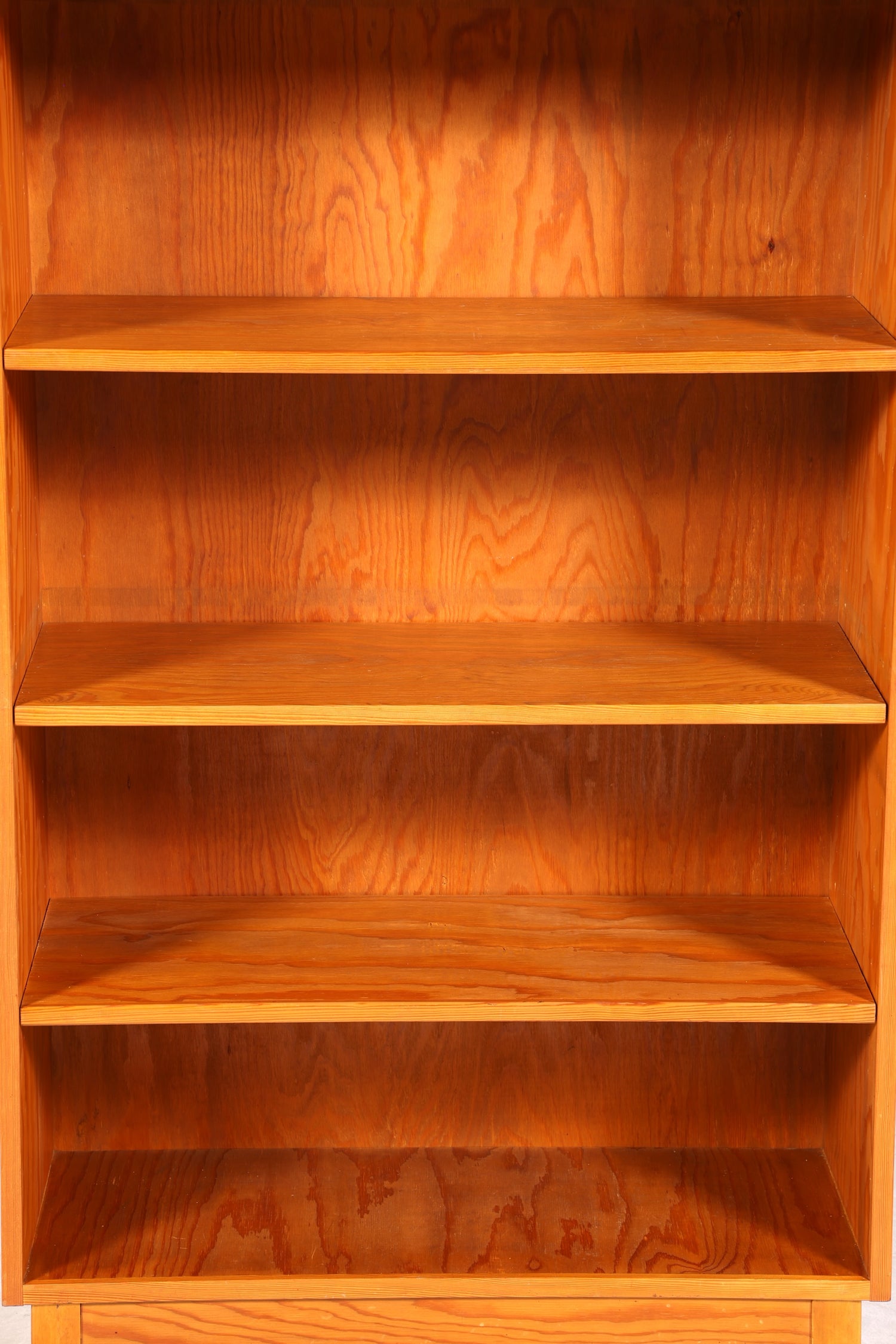 Stilvolles Mid Century Regal echt Holz Vintage Bücherregal Schrank Buchablage 60s Bookshelf 3 von 5