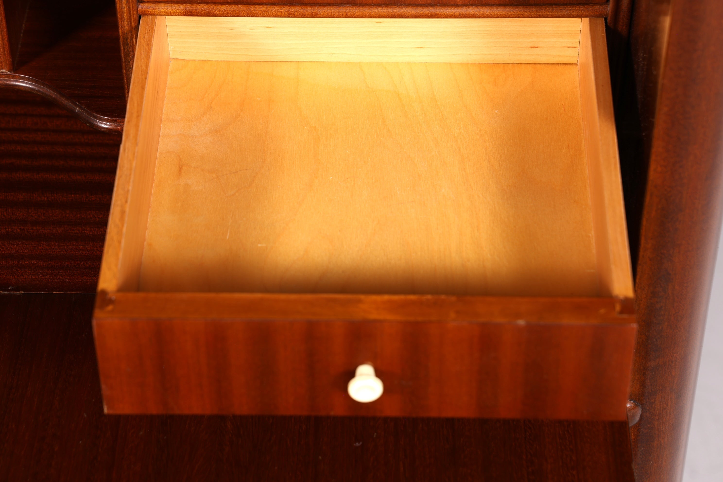 Wunderschöner Sekretär im Antik Stil Büro Kommode Art Deco Stil 50s Vertiko Schreibkommode Kommode