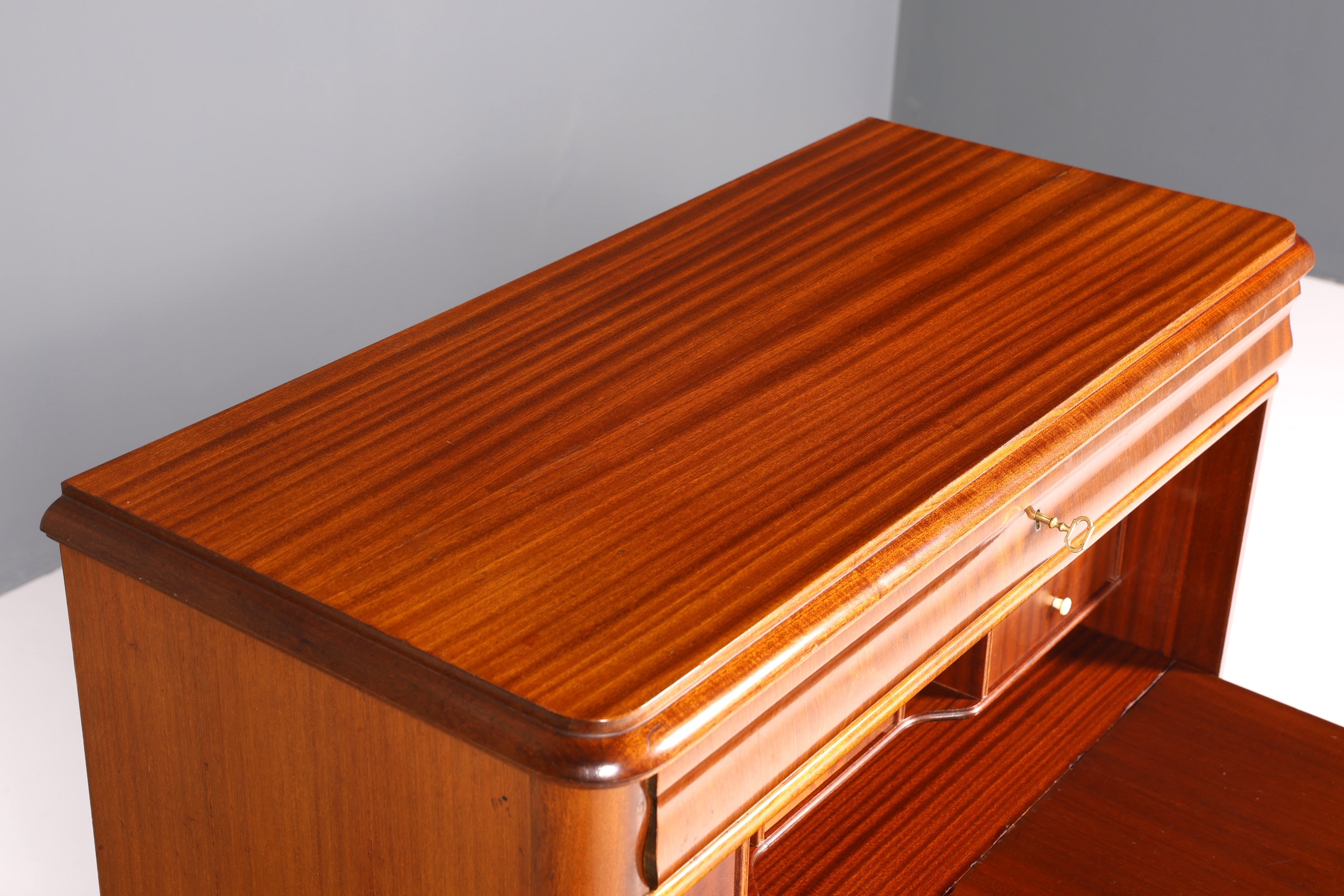 Wunderschöner Sekretär im Antik Stil Büro Kommode Art Deco Stil 50s Vertiko Schreibkommode Kommode