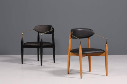 Edler Design Armlehnstuhl Lounge Sessel Dining Chair Brown