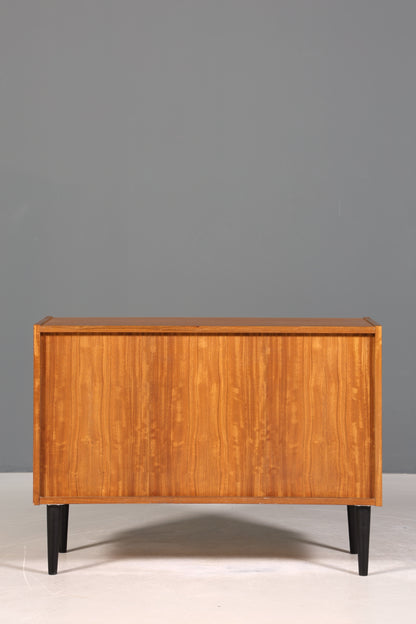 Schlichter Mid Century Schrank Vintage Retro Kommode Flur Kommode 60s VEB Regal Sideboard 3 von 3