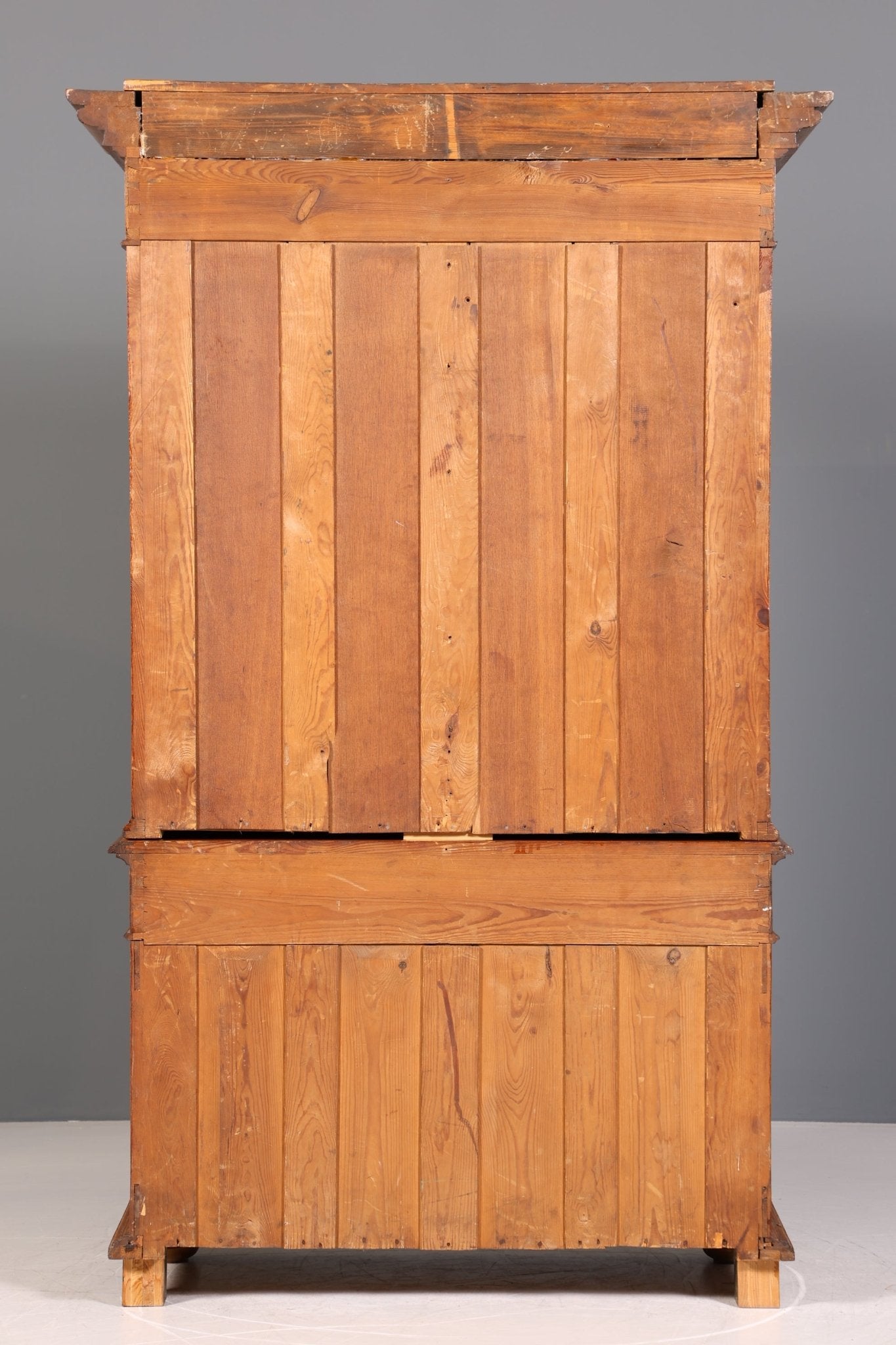 Edler Gründerzeit Vitrine um 1880 Schrank Antik Jugendstil Eiche Bücherregal