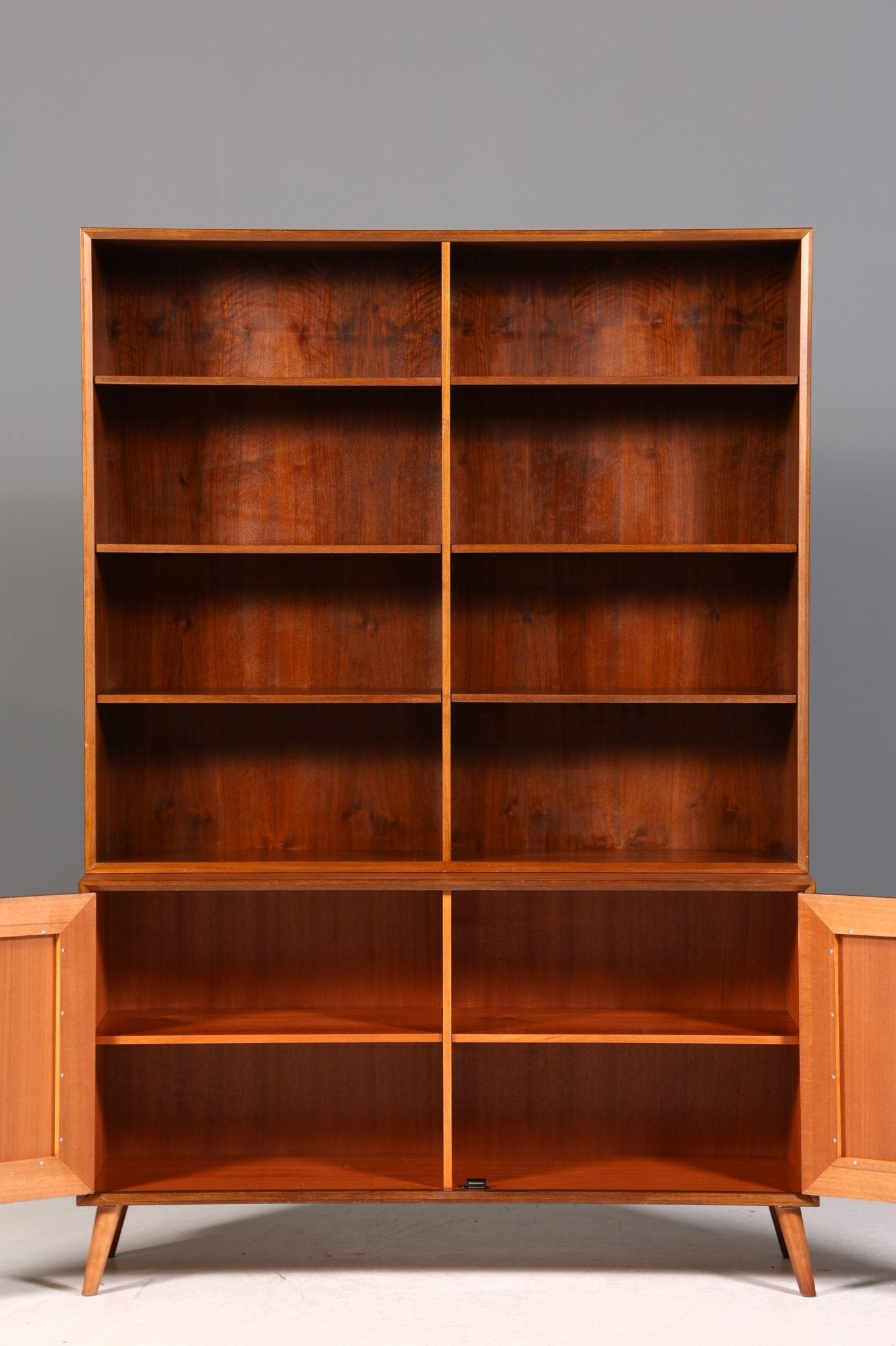 Edles Mid Century Regal &quot;Made in Denmark&quot; Schrank Danish Design Retro Kommode Vintage Bücherregal 60er Jahre