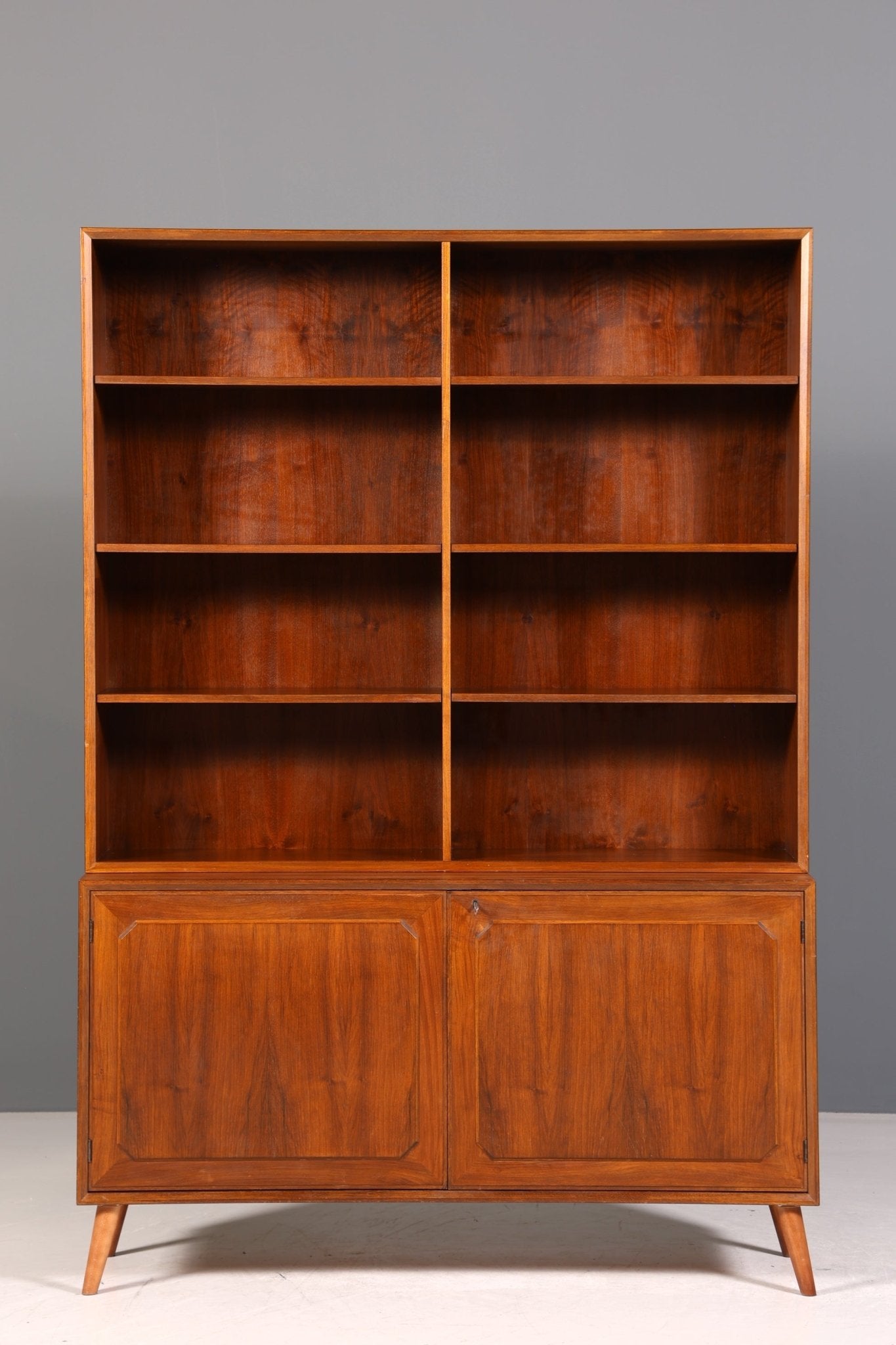 Edles Mid Century Regal &quot;Made in Denmark&quot; Schrank Danish Design Retro Kommode Vintage Bücherregal 60er Jahre