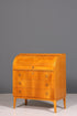Mid Century Rollladen Sekretär echt Holz Büro Schrank Vintage Schreibkommode