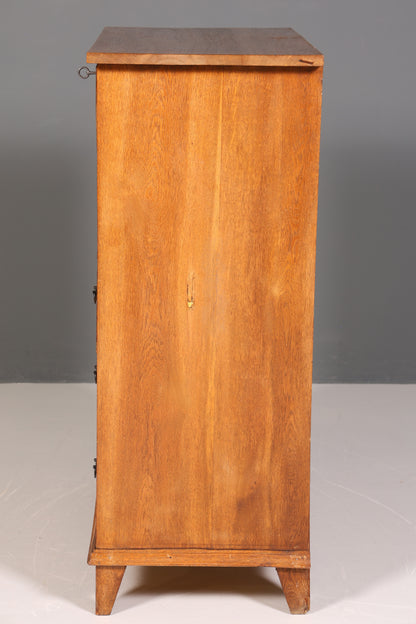 Wunderschöner Jugendstil Sekretär Gründerzeit Vertiko Antik Kommode um 1900 Eiche Massiv