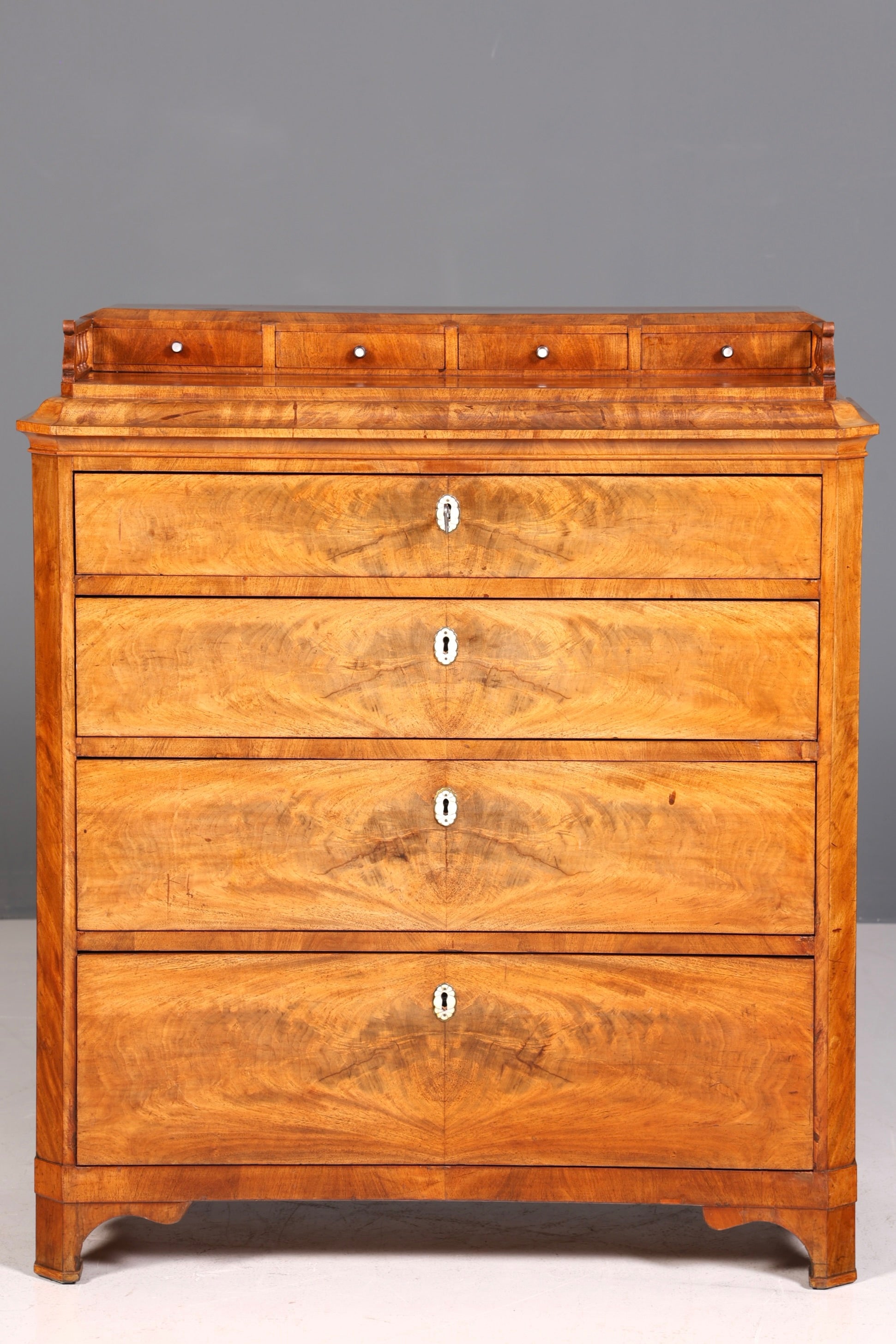 Wunderschöne Biedermeier Kommode Antik Schrank Vertiko Schubladenkommode Wäschekommode