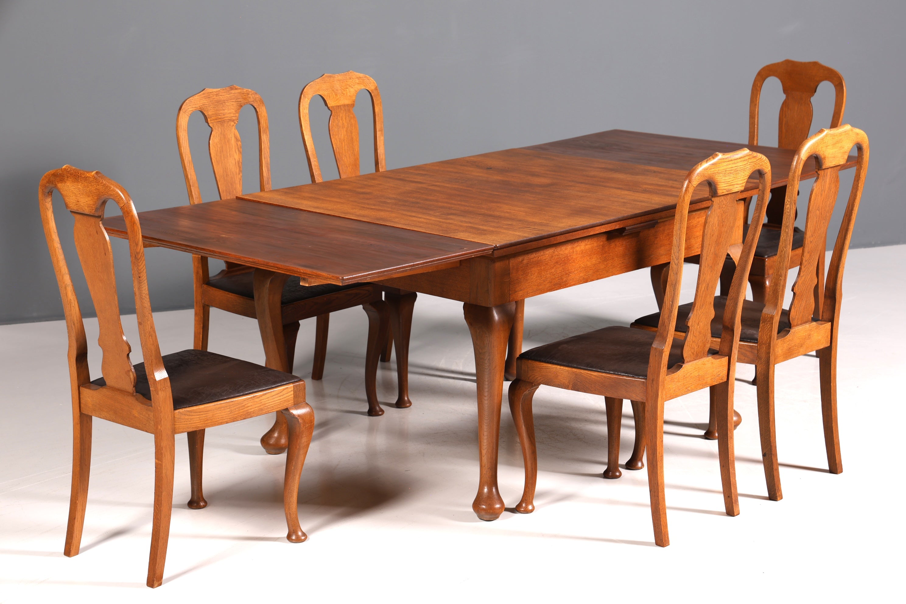 6x Wunderschöne Jugendstil Stühle um 1910 Antik Stuhl Set Chippendale Küchenstühle Esszimmer Stühle