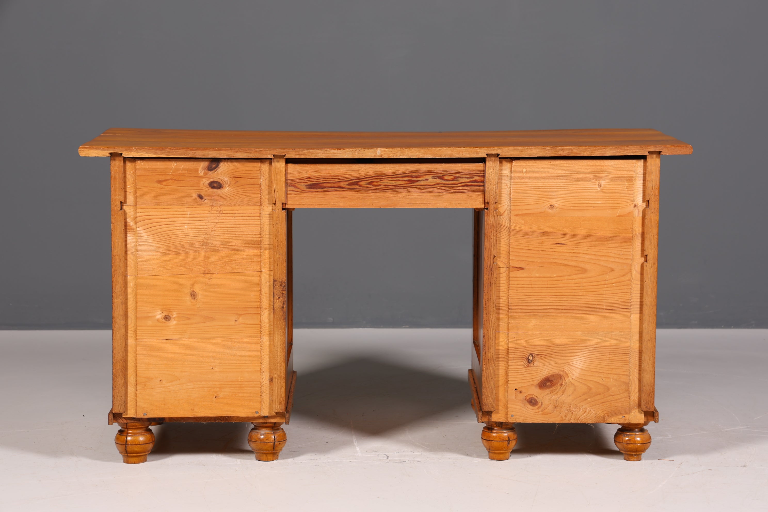 Traumhafter Jugendstil Schreibtisch Gründerzeit Bürotisch echt Holz Desk Office Table