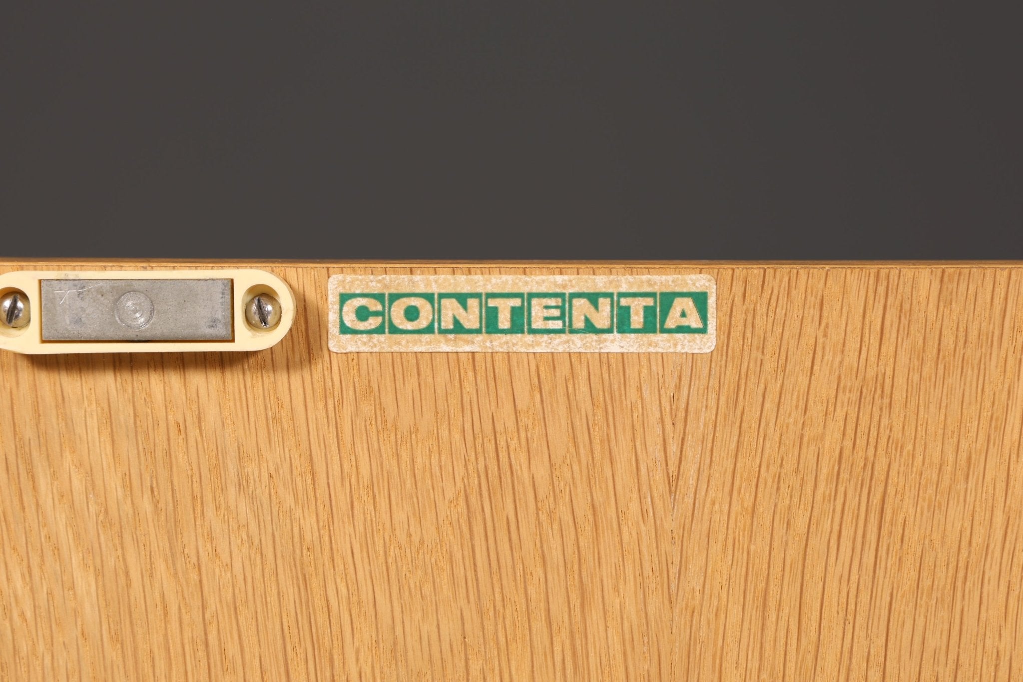 Schlichtes Original Contenta Möbler Regal echt Holz Schrank Made in Sweden Bücherregal Buchablage