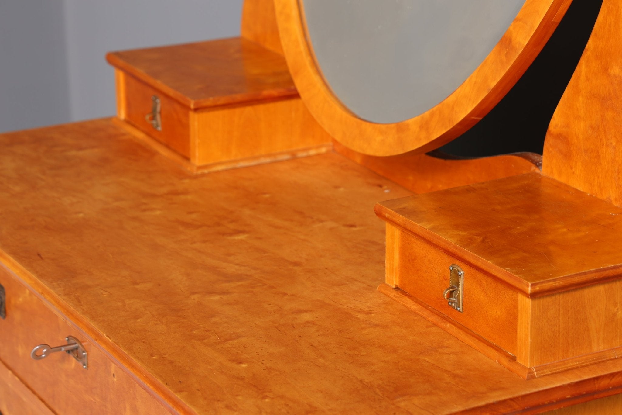 Traumhafte Jugendstil Kommode Antik Sideboard mit Spiegel Flurkommode