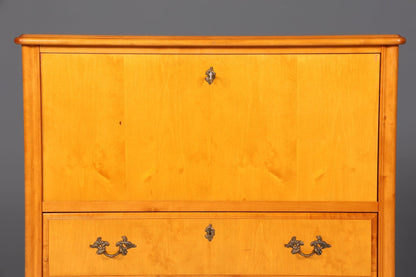 Traumhafter Sekretär im Biedermeier Stil um 1930 Schreibmöbel echt Holz Vertiko Kommode Schubladenkommode