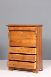 Wunderschöner Louis Philippe Sekretär um 1880 Gründerzeit Antik Schrank Chiffoniere Highboard