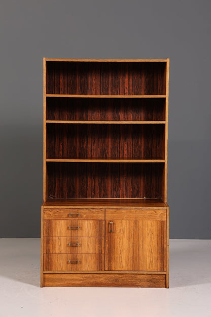 Wunderschönes Mid Century Palisander Regal Vintage Bücherregal 60s Schrank Kommode