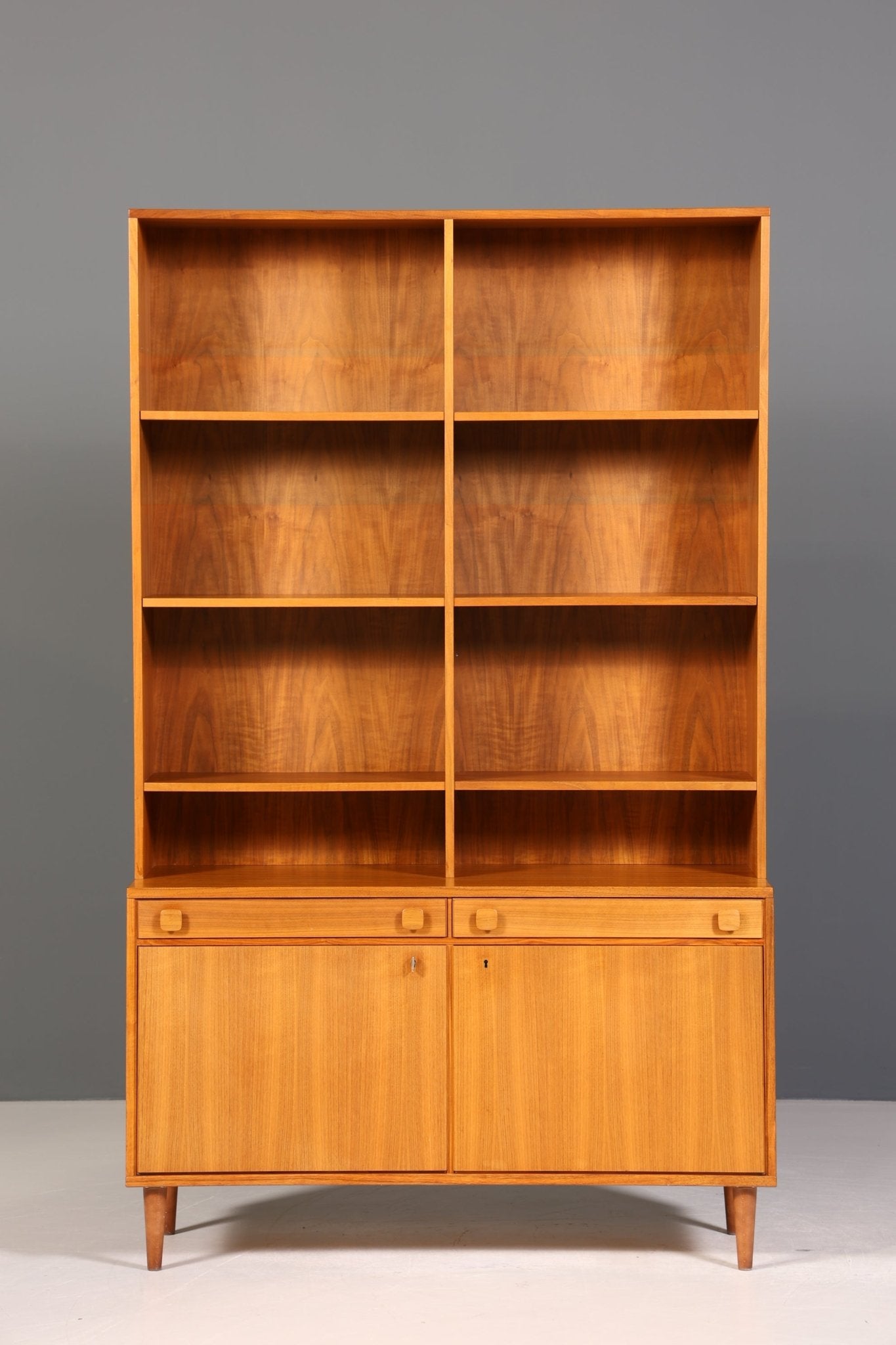 Wunderschönes Mid Century Regal &quot;Ulferts- Made in Sweden&quot; echt Holz Schrank Retro Kommode Vintage Bücherregal 60er Jahre