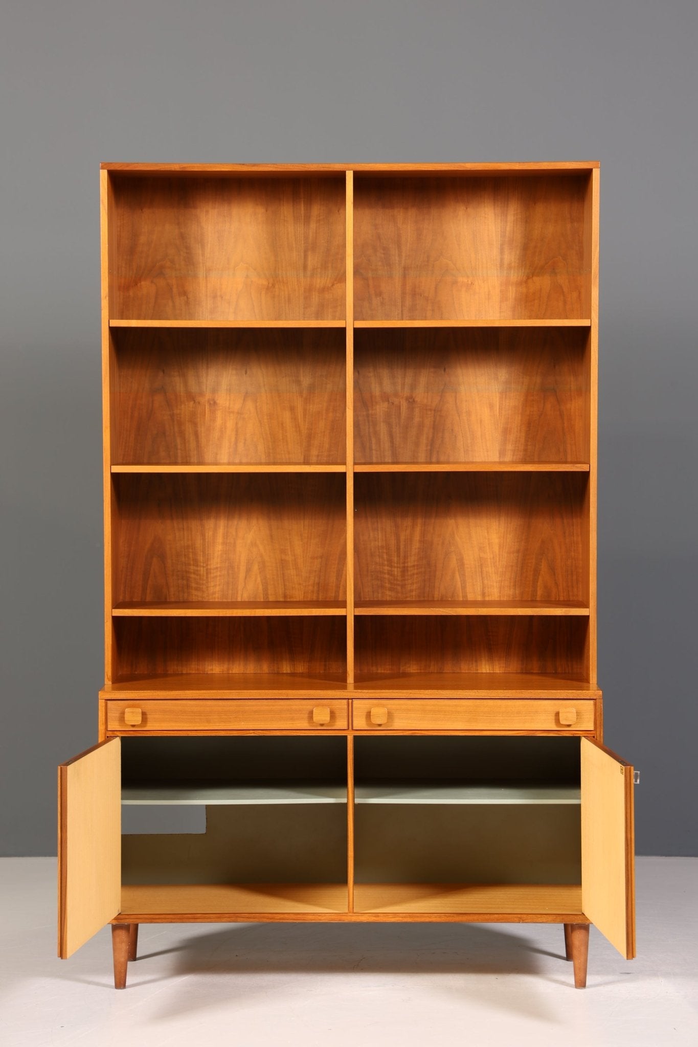 Wunderschönes Mid Century Regal &quot;Ulferts- Made in Sweden&quot; echt Holz Schrank Retro Kommode Vintage Bücherregal 60er Jahre