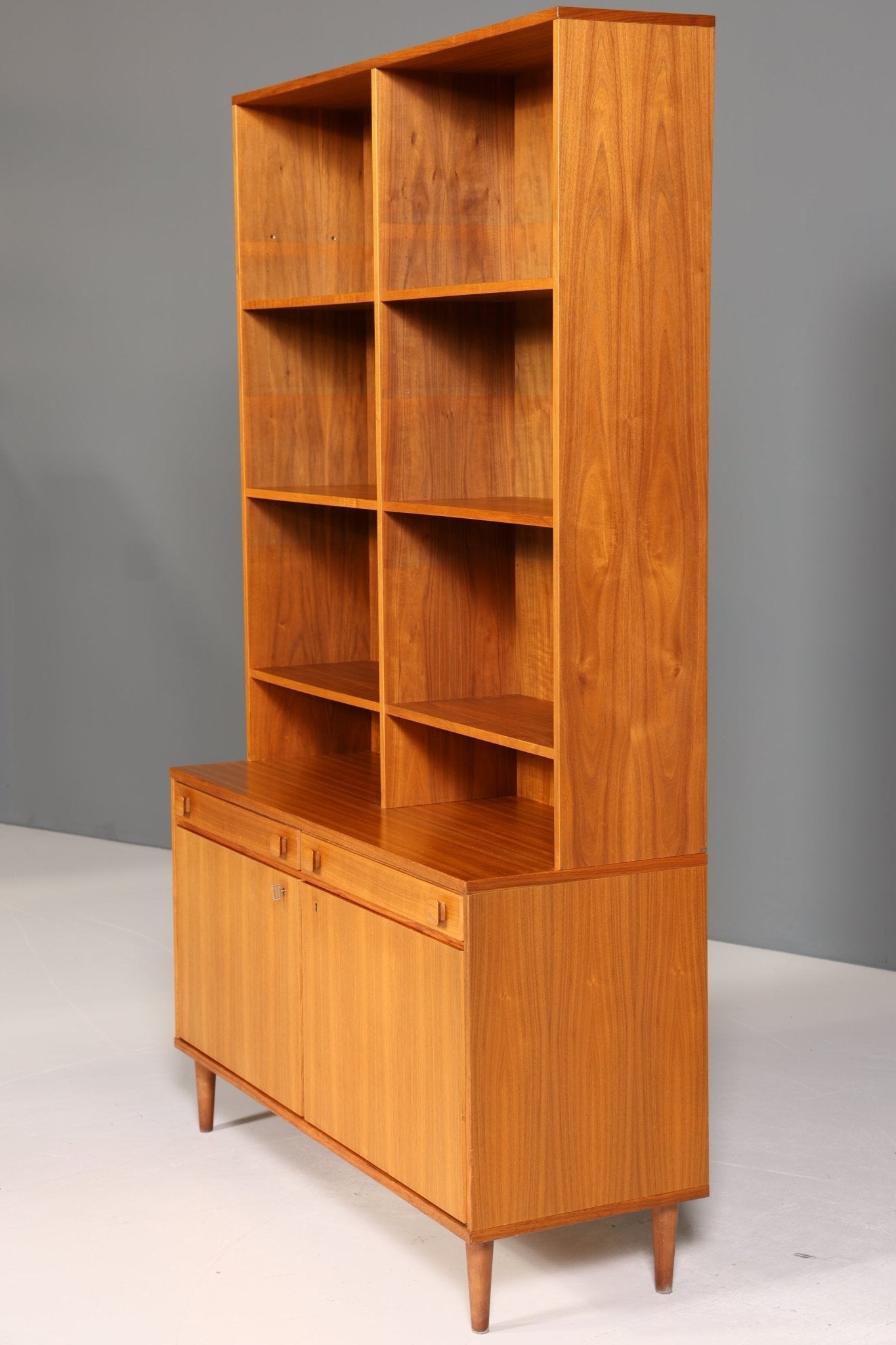 Wunderschönes Mid Century Regal &quot;Ulferts- Made in Sweden&quot; echt Holz Schrank Retro Kommode Vintage Bücherregal 60er Jahre