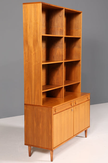 Wunderschönes Mid Century Regal &quot;Ulferts- Made in Sweden&quot; echt Holz Schrank Retro Kommode Vintage Bücherregal 60er Jahre